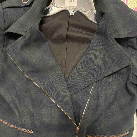 CAbi Tartan Jacket Size 2 - Picture 6 of 7
